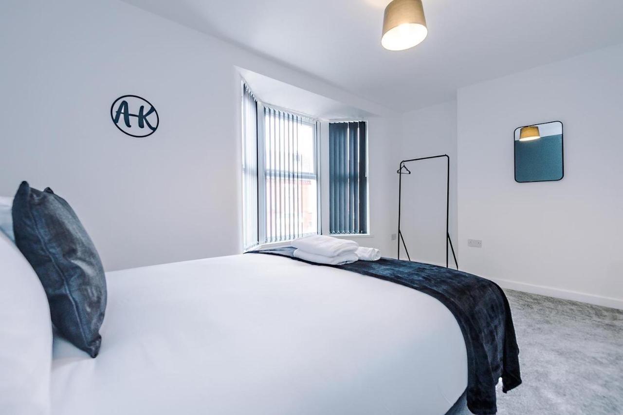 Cosy 3 Bed 3 Bath House - Central Liverpool -Self Check-In & Free Parking! Villa Exteriör bild