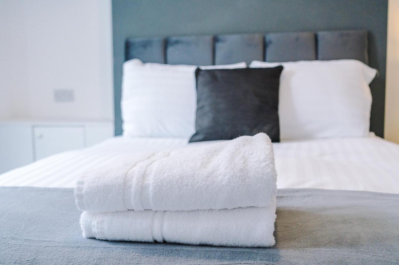 Cosy 3 Bed 3 Bath House - Central Liverpool -Self Check-In & Free Parking! Villa Exteriör bild